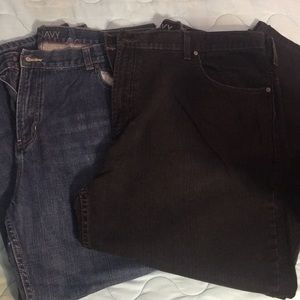 Old Navy Straight Leg Jean bundle (2pairs) 42 x 30